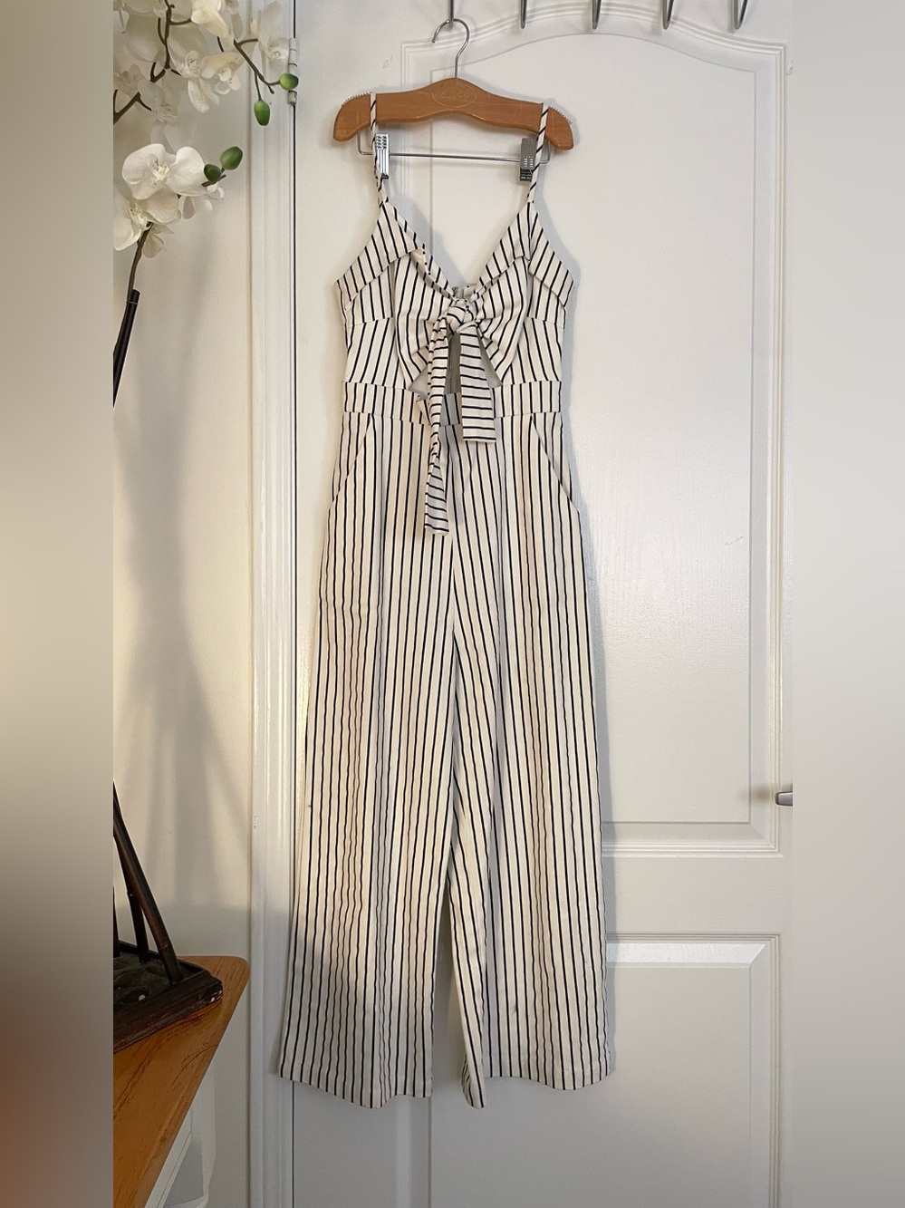 Main Strip Cotton Jumpsuit